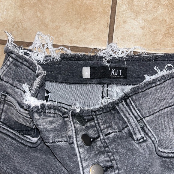 Kut from the Kluth Connie Fab Ab Skinny Ankle jeans size 6 - Picture 6 of 9